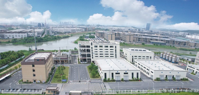 Runhe Materials production base in the Moganshan Economic Development Zone